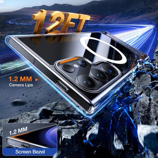 Torras - Pstand - Samsung Galaxy S24 Ultra - Clear