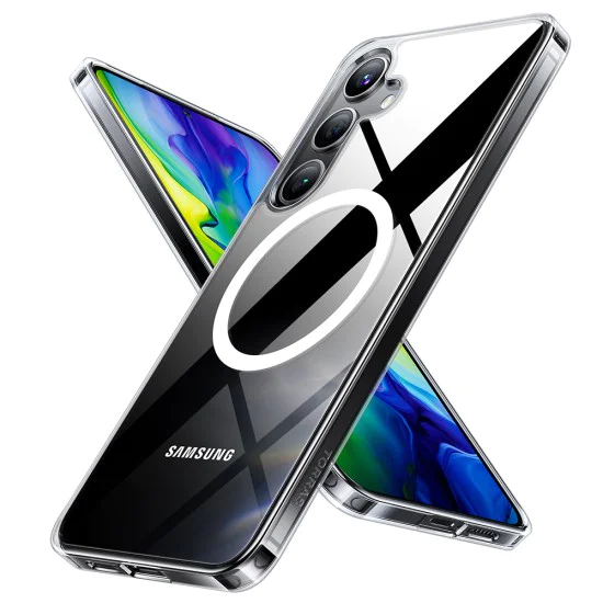 Torras - Серия Diamond MagSafe - Samsung Galaxy S24 - Clear