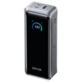 Външна батерия Anker Power Bank Prime - 2x USB-C, USB, дигитален дисплей, 26250mAh, 300W - Черна