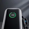 Външна батерия Anker Power Bank Prime - с вграден 2x Type-C кабел, USB-C, USB, дигитален дисплей, 25000mAh, 165W - Сребриста