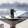 Външна батерия Anker Power Bank Prime - с вграден 2x Type-C кабел, USB-C, USB, дигитален дисплей, 25000mAh, 165W - Сребриста