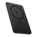 Външна батерия Baseus PicoGo AM41 Ultra-Slim (E0027201) - с USB-C кабел, магнитна, Qi2 15W, 27W с кабел, 10000mAh - Черна (Cosmic Black)
