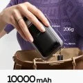 Външна батерия Lisen Qi2 P604 - с Type-C кабел, 65W, 10000mAh - Черен