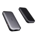Външна батерия Mcdodo MetaFree Series (MC-5920) - с вграден USB-C, 10000mAh, 45W, дигитален дисплей - Тъмносива