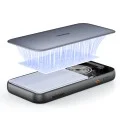 Външна батерия Mcdodo MetaFree Series (MC-5920) - с вграден USB-C, 10000mAh, 45W, дигитален дисплей - Тъмносива