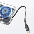 Външна батерия Mcdodo MetaFree Series (MC-5920) - с вграден USB-C, 10000mAh, 45W, дигитален дисплей - Тъмносива