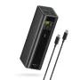 Външна батерия PB200U 20000 mAh, 210W, с USB-C кабел, 2x USB-C, USB, PD3.1 и 1.3-инчов TFT дисплей (CKPB200UGLGR) - Cuktech - Черен