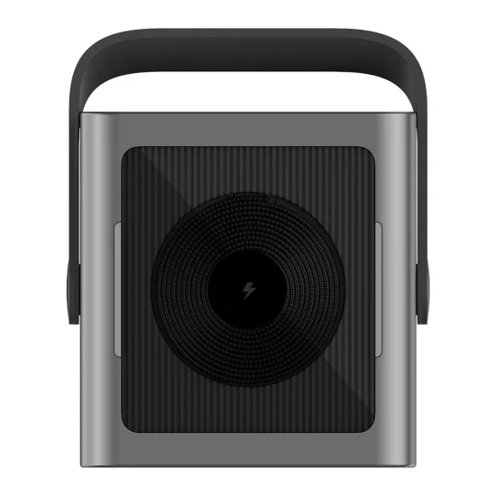 Външна батерия Power Bank P01 (CUKP01CTEUSL) - с безжично зареждане, 2x USB-C, 2x USB, 300W, 40000mAh, Вграден дисплей - Cuktech - Черен