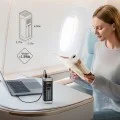 Външна батерия Power Bank P23 (CUK00P23GLBK) - с Type-C кабел, 2x USB-C, USB, 210W, 25000mAh, 1.54 TFT Екран - Cuktech - Сив