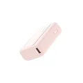 Външна батерия Power Bank PB100 (CUK0PB100DPK) - с Type-C кабел, USB-C, USB, 30W, 10000mAh, Светлинен индикатор, Мини размер - Cuktech - Розов