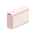 Външна батерия Power Bank PB100 (CUK0PB100DPK) - с Type-C кабел, USB-C, USB, 30W, 10000mAh, Светлинен индикатор, Мини размер - Cuktech - Розов