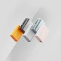 Външна батерия Power Bank PB100 (CUK0PB100DPK) - с Type-C кабел, USB-C, USB, 30W, 10000mAh, Светлинен индикатор, Мини размер - Cuktech - Розов