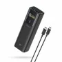 Външна батерия Power Bank PB100P (CKPB100PGLBL) - с Type-C кабел, Дисплей, USB-C, USB, 150W, 10000mAh, Бързо самозареждане - Cuktech - Черен