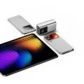 Външна батерия Power Bank PB1055 (CKPB1055GBTG) - с LED Дисплей, 2x USB-C, USB, 55W, 10000mAh, Двупосочно бързо зареждане - Cuktech - Сив