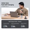 Външна батерия Power Bank PB150P (CKPB150POSGR) - с TFT Цветен екран, 2x USB-C, USB, 120W, 15000mAh, Бързо самозареждане - Cuktech - Сив