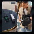 Външна батерия Power Bank PB200 (CUKP200XGLGR) - с Type-C кабел, 2x USB-C, USB, 100W, 20000mAh, Разработен ADC - Cuktech - Сив