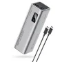 Външна батерия Power Bank PB200 (CUKP200XGLGR) - с Type-C кабел, 2x USB-C, USB, 100W, 20000mAh, Разработен ADC - Cuktech - Сив