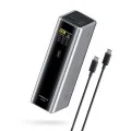 Външна батерия Power Bank PB200U (CKPB200UGLGR) - с USB-C кабел, 2x USB-C, USB, PD3.1, 210W, 20.000mAh, 1.3 TFT Екран - Cuktech - Сив
