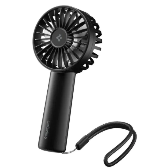 Вентилатор Spigen Premium Fan A905 - с 3 степени на скорост - Черен