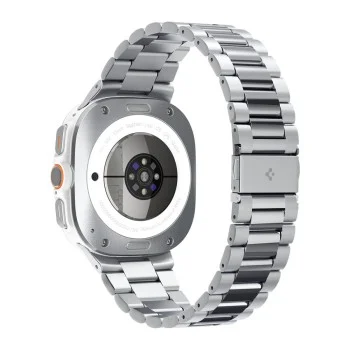 Верижка за Samsung Galaxy Watch Ultra 47mm / Watch Ultra 2 - Modern Fit - Spigen - Сребриста