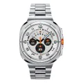 Верижка за Samsung Galaxy Watch Ultra 47mm / Watch Ultra 2 - Modern Fit - Spigen - Сребриста