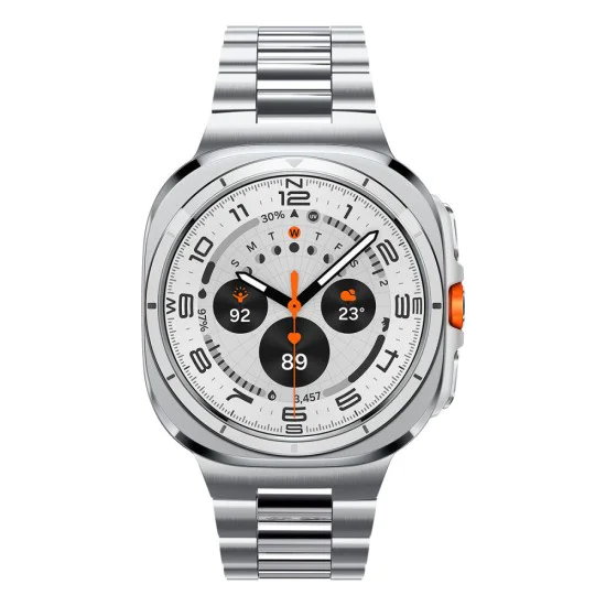 Верижка за Samsung Galaxy Watch Ultra 47mm / Watch Ultra 2 - Modern Fit - Spigen - Сребриста