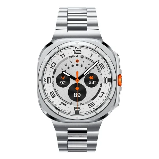Верижка за Samsung Galaxy Watch Ultra 47mm / Watch Ultra 2 - Modern Fit - Spigen - Сребриста