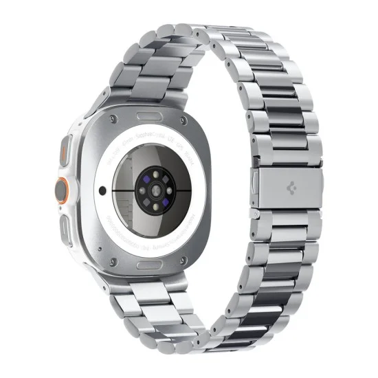 Верижка за Samsung Galaxy Watch Ultra 47mm / Watch Ultra 2 - Modern Fit - Spigen - Сребриста