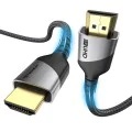 Видео кабел Techsuit Premium Video Cable NexusVision Pro (CX3) - HDMI към HDMI 2.1, UHD 8K@60Hz, 48Gbps, 2m - Сив