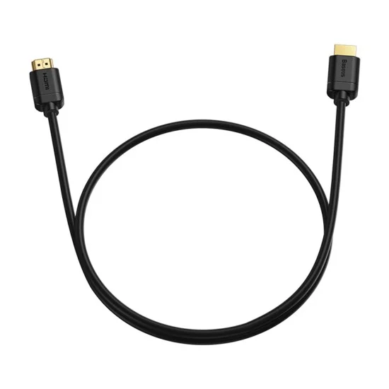 Видео кабел Video Cable (CAKGQ-A01) - HDMI към HDMI, Висока разделителна способност, 1m - Baseus - Черен