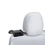 Водач за предпазен колан Spigen Backseat Seatbelt Guide (ACP06041) - за задна седалка на Tesla Model Y, извит дизайн, сигурен монтаж, премиум изработка - Черен