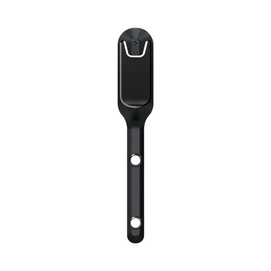 Водач за предпазен колан Spigen Backseat Seatbelt Guide (ACP06041) - за задна седалка на Tesla Model Y, извит дизайн, сигурен монтаж, премиум изработка - Черен