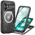 Водоустойчив калъф ShellBox - Waterproof IP68 Case - iPhone 16 - Черен
