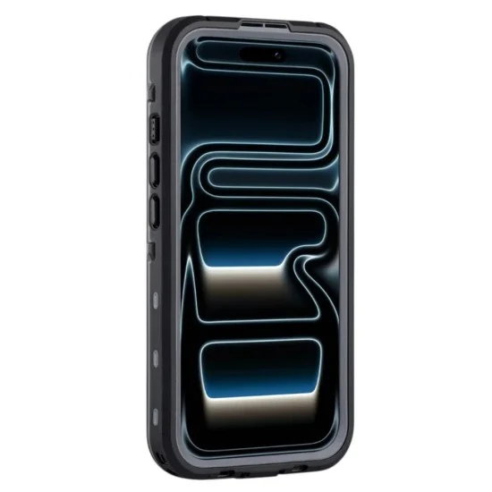Водоустойчив калъф ShellBox - Waterproof IP68 Case - iPhone 18 Pro Max / iPhone 17 Pro Max - Черен