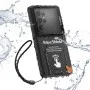 Водоустойчив калъф Spigen Aqua Shield Waterproof Case A604 (ACS11675) - пълна защита, подводна сензорна поддръжка, IP68 - Черен
