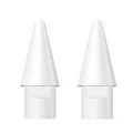 Връхчета за активен стилус (2 броя) Writing Capacitive Stylus Tips (SXBC010002) - Чувствителен сензорен контрол, Гладко рисуване, 12.5x4.9mm - Baseus - Бял