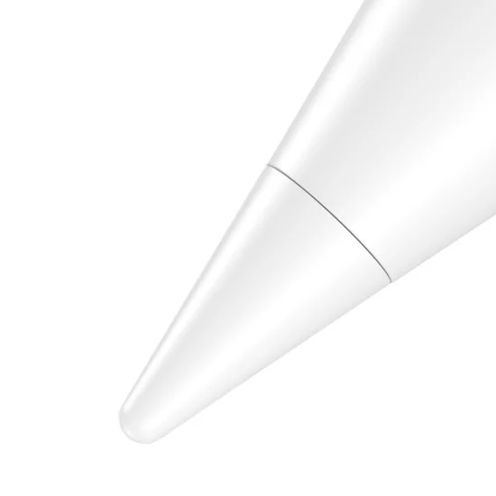 Връхчета за активен стилус (2 броя) Writing Capacitive Stylus Tips (SXBC010002) - Чувствителен сензорен контрол, Гладко рисуване, 12.5x4.9mm - Baseus - Бял