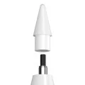 Връхчета за активен стилус (2 броя) Writing Capacitive Stylus Tips (SXBC010002) - Чувствителен сензорен контрол, Гладко рисуване, 12.5x4.9mm - Baseus - Бял