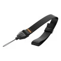 Връзка за ръка Spigen Wrist Lanyard Strap + ConTag (AFA11626) - универсална, автоматично регулиране, бутон за бързо освобождаване - Черен