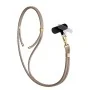 Връзка за телефон 3mk Crossbody Cord Easy Clip Elite (RWS2-70) - Luxury Design, Nylon, Durable, 0.8m, Universal - Gold Taupe