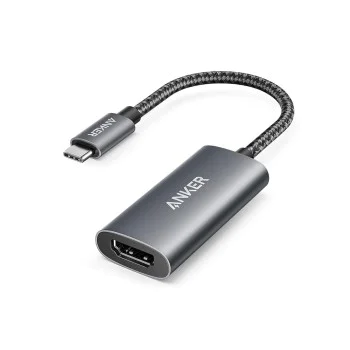 Видео адаптер Anker (Video Adapter) - Type-C към HDMI, Ultra HD, 4K@60Hz - Сив