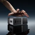 Зарядна станция TA3005U (CUKTA300OGGR) - с USB-C кабел, DC, USB, Type-C, PD3.1, GaN, Екран дисплей, 300W - Cuktech - Сив