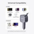 Зарядно за кола Car Charger Nano (A2738HA2) - с прибиращ се Type-C кабел, Бързо зареждане, USB-C, 75W - Anker - Черен