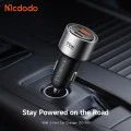 Зарядно за кола Mcdodo Gana Series (CC-3110) - 2x Type-C, USB, 90W, алуминиева сплав, 12-24V - Черно