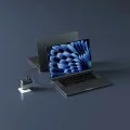 Зарядно за мрежа AD1404UEU (CKAD1404UEUG) - с включен Type-C кабел, 3x USB-C, USB, 140W, Бързо зареждане - Cuktech - Сив
