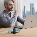 Зарядно за мрежа AD653C EU (CUKAD653EUGR) - 2x USB-C, 1x USB-A, Бързо зареждане, 65W, GaN Технология - Cuktech - Сив