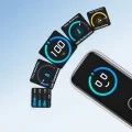 Зарядно за мрежа Wall Charger (B121BG41) - Бързо зареждане, с Дисплей, 100W, 2x USB-C, USB - Anker - Сребрист