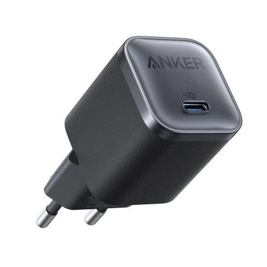 Зарядно за мрежа Wall Charger Nano (A2692L11) - GaN, Бързо зареждане, Type-C, 45W, EU - Anker - Черен