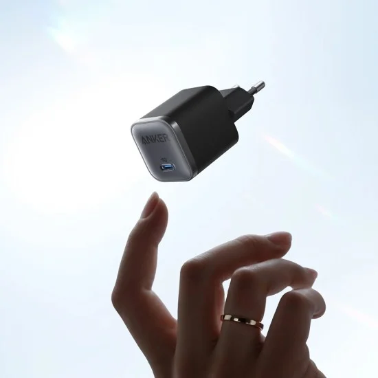 Зарядно за мрежа Wall Charger Nano (A2692L11) - GaN, Бързо зареждане, Type-C, 45W, EU - Anker - Черен