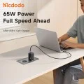 Зарядно за стена Mcdodo Ultimate Mini (CH-0850) - GaN USB-C, 65W, бързо зарядно - Черно